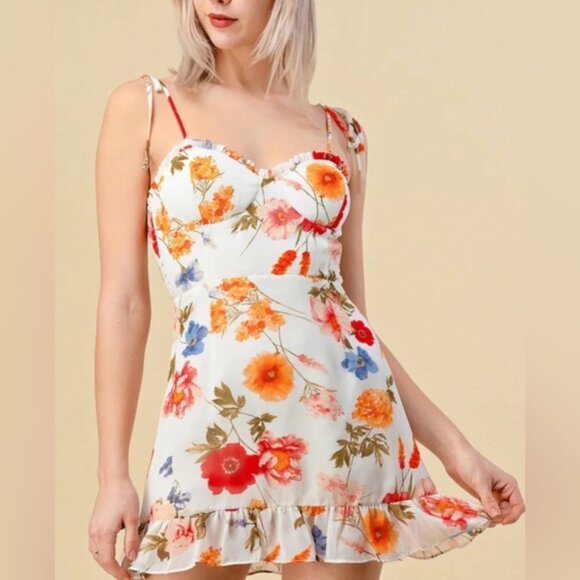 Beivy Dresses & Skirts - Beivy floral dress Goergeous and Cute ✨💕💕 SZ L